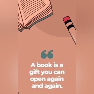 Give a book